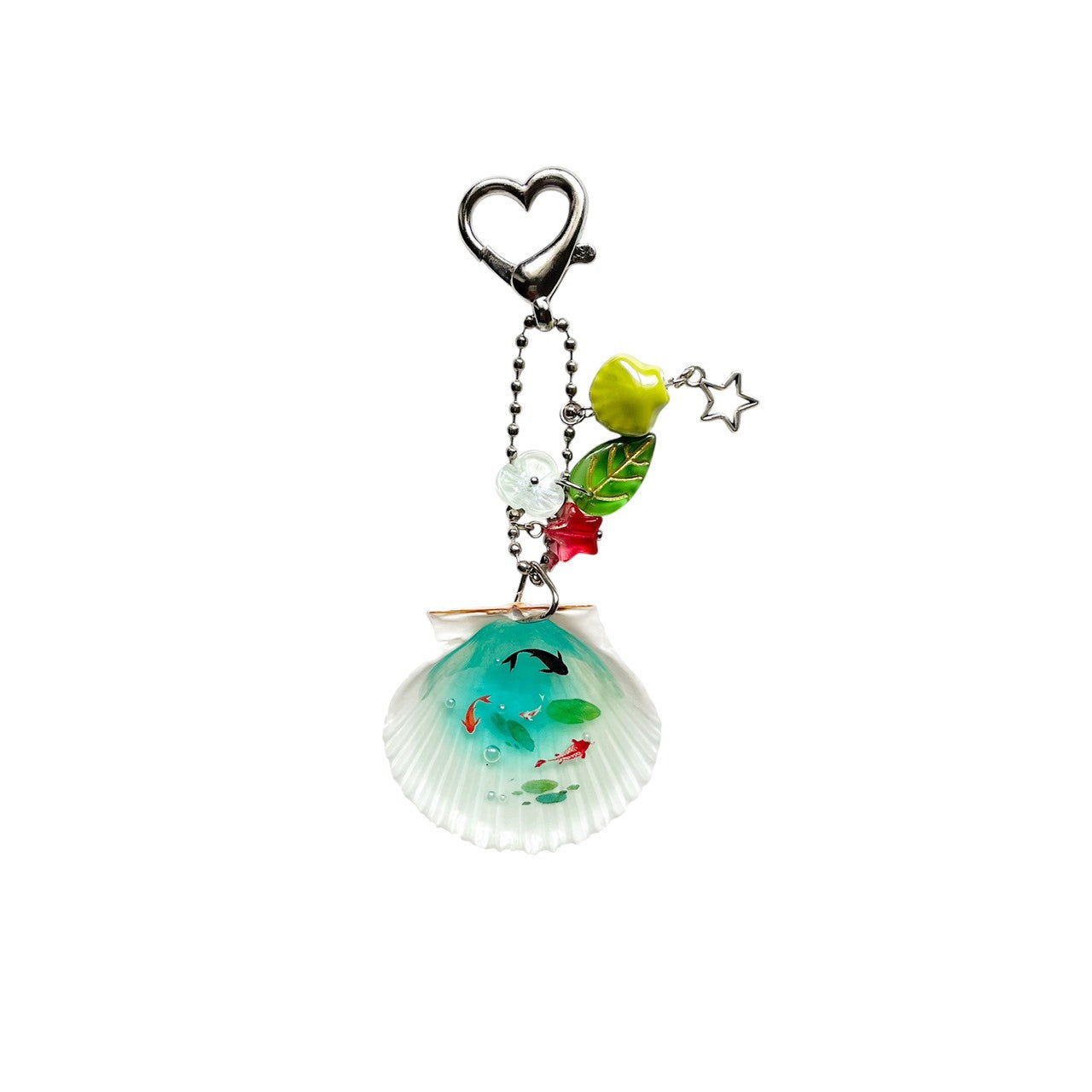 SEASHELL FISH CHARM