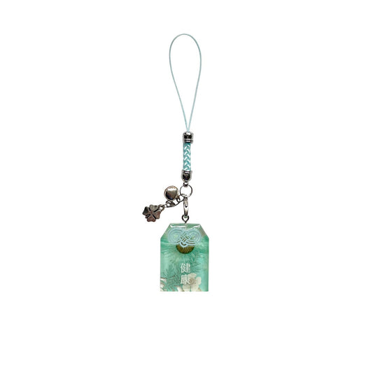 MINT BLUE OMAMORI RESIN