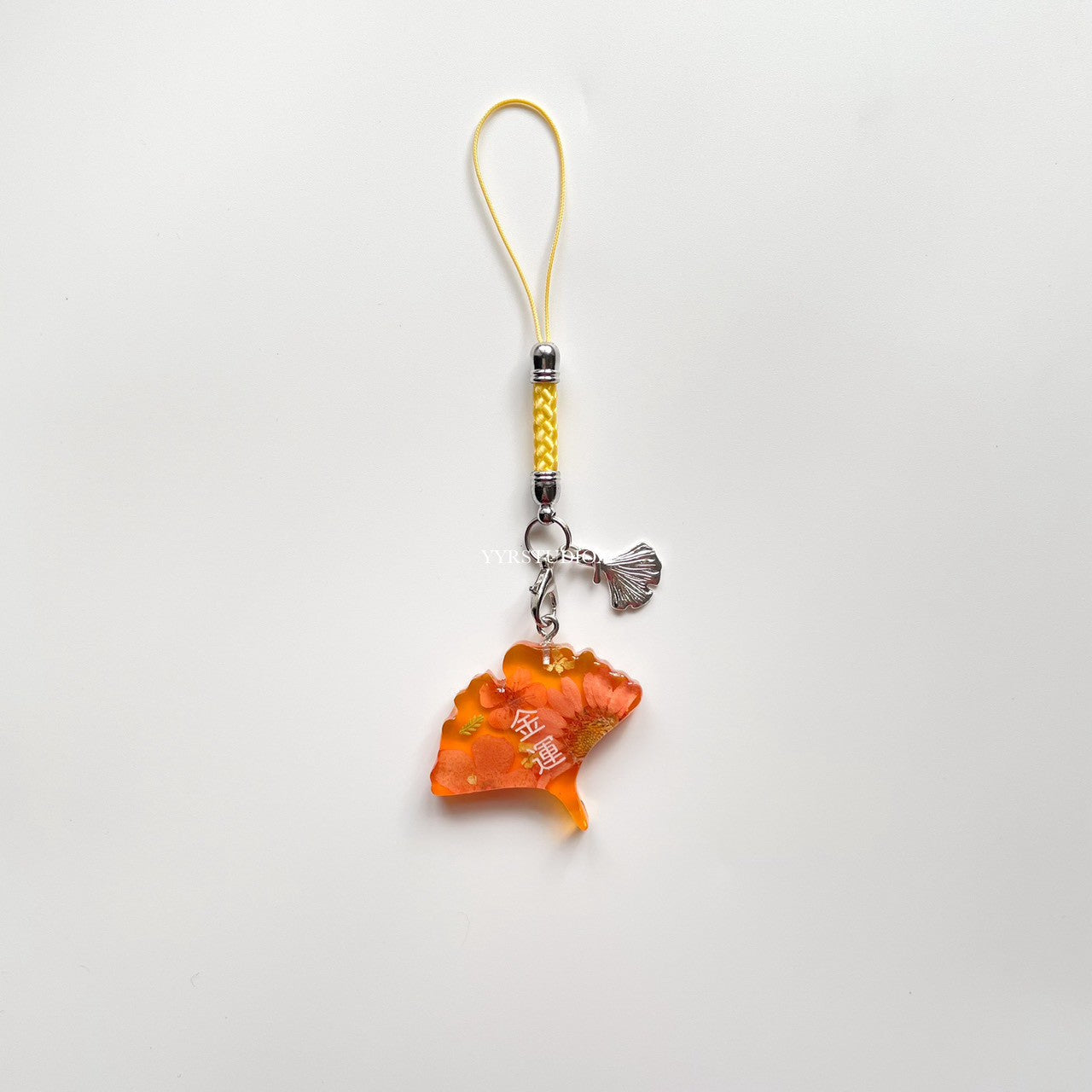 GINKGO LEAF KEYCHAIN