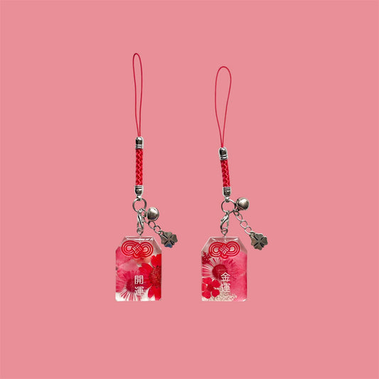 RED OMAMORI RESIN