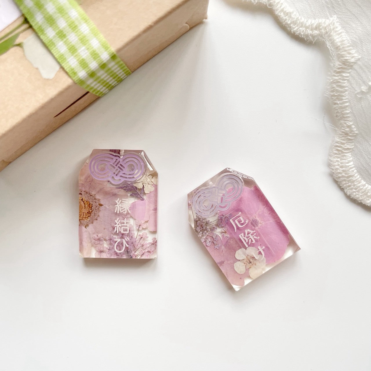 PURPLE OMAMORI RESIN