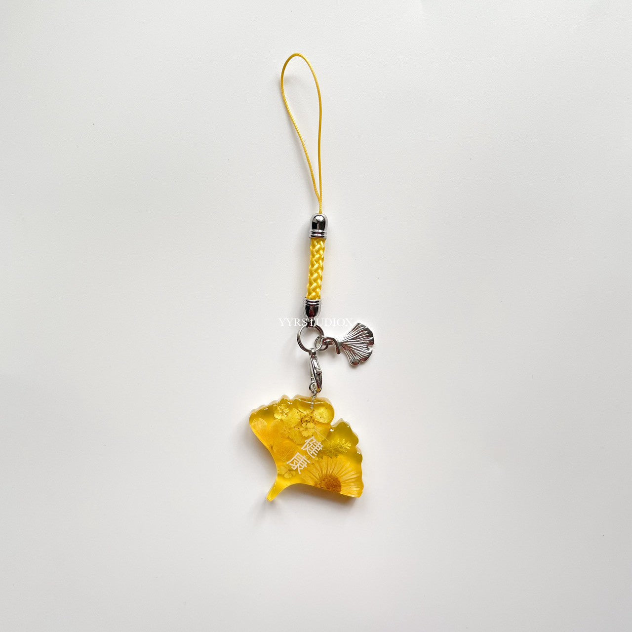 GINKGO LEAF KEYCHAIN