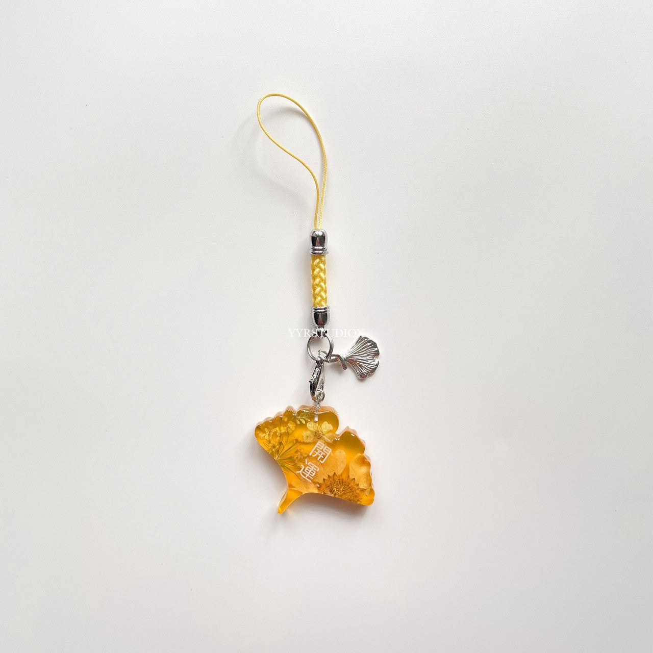 GINKGO LEAF KEYCHAIN