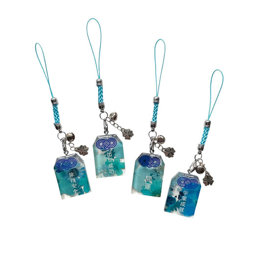 DARK BLUE OMAMORI RESIN